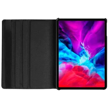 Just in Case PU-leder Rotating 360 Book Case Schwarz Apple iPad Pro 11 2020/2021
