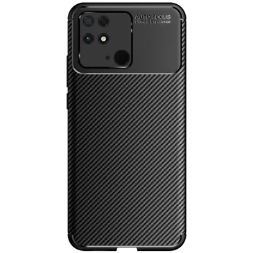 Just in Case Rugged TPU Back Cover Schwarz Poco C40
