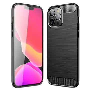 Just in Case Rugged TPU Back Cover Schwarz Apple iPhone 13 Pro Max