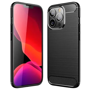 Just in Case Rugged TPU Back Cover Schwarz Apple iPhone 13 Pro