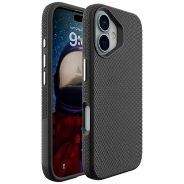Just in Case Rugged TPU Back Cover Schwarz Apple iPhone 16