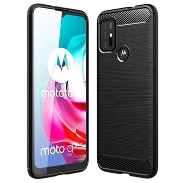 Just in Case Rugged TPU Back Cover Schwarz Motorola Moto G30