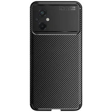 Just in Case Rugged TPU Back Cover Schwarz Poco M5