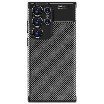 Just in Case Rugged TPU Back Cover Schwarz Samsung Galaxy S23 Ultra