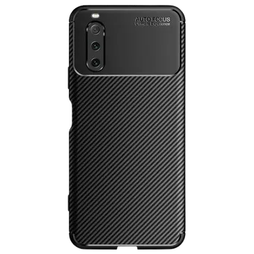 Just in Case Rugged TPU Back Cover Schwarz Sony Xperia 10 IV