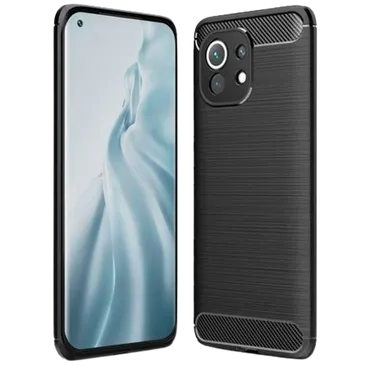 Just in Case Rugged TPU Back Cover Schwarz Xiaomi Mi 11