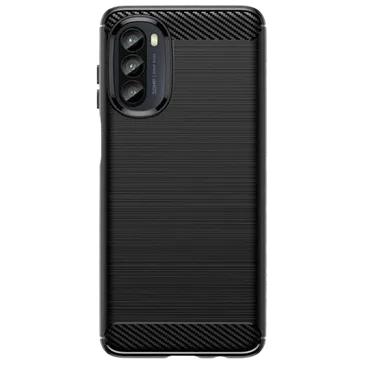 Just in Case Rugged TPU Hülle Schwarz Motorola Moto G52