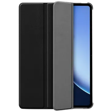 Just in Case Smart PU-Leder Book Hülle Schwarz OnePlus Pad 3