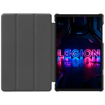 Just in Case Smart Tri-Fold Book Hülle Schwarz Lenovo Legion Tab Gen 5
