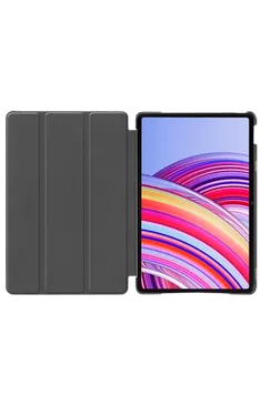 Just in Case Smart Tri-Fold Pu-Leder Book Hülle Schwarz Xiaomi Redmi Pad Pro