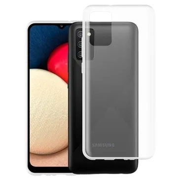 Just in Case Soft TPU Back Cover Durchsichtig Samsung Galaxy A02s