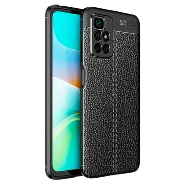 Just in Case Soft TPU Back Cover Schwarz Xiaomi Redmi 10