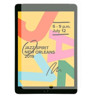 Just in Case Tempered Glass Displayschutzfolie Apple iPad 2019/iPad 2020/iPad 2021