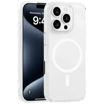 Just in Case TPU Back Cover Durchsichtig Magnetisch Apple iPhone 16 Pro