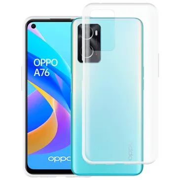 Just in Case TPU Back Cover Durchsichtig OPPO A76