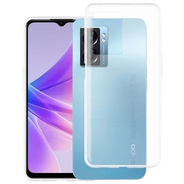 Just in Case TPU Back Cover Durchsichtig Oppo A77