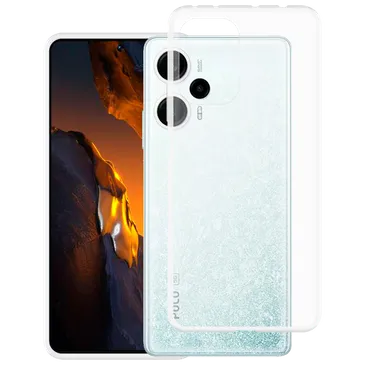 Just in Case TPU Back Cover Durchsichtig Poco F5