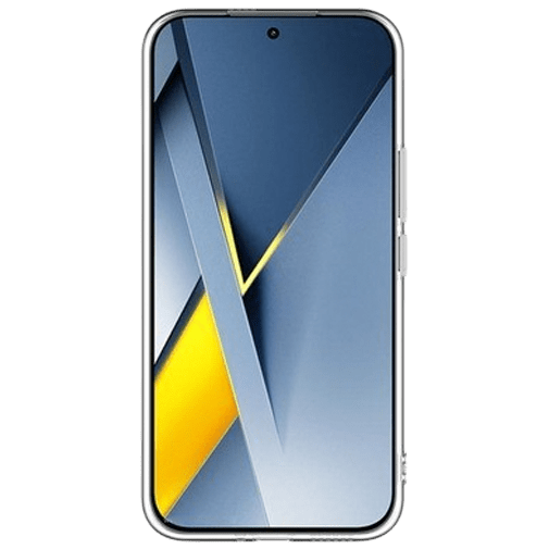 SineOrdo Handyhülle für Xiaomi Poco C85 Hülle, Klar Schutzhülle mit Eckenschutz Ultra Dünn Transparent Silikon TPU Xiaomi Poco C85 Case - Durchsichtig