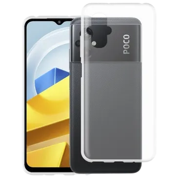 Just in Case TPU Back Cover Durchsichtig Poco M5