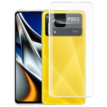 Just in Case TPU Back Cover Durchsichtig Poco X4 Pro