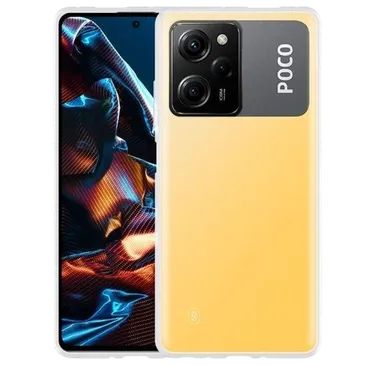 Just in Case TPU Back Cover Durchsichtig Poco X5 Pro