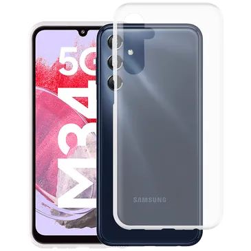 Just in Case TPU Back Cover Durchsichtig Samsung Galaxy M34 5G