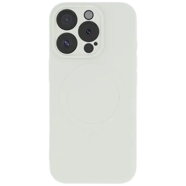 Just in Case TPU Back Cover Weiß Magnetisch Apple iPhone 16 Pro