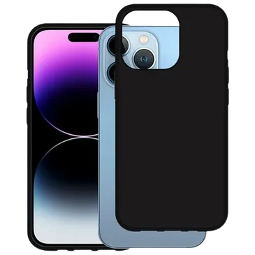 Just in Case TPU Back Cover Schwarz Apple iPhone 14 Pro
