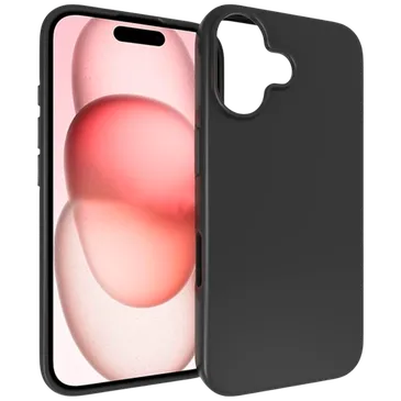 Just in Case TPU Back Cover Schwarz Apple iPhone 16