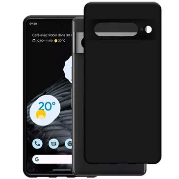 Just in Case TPU Back Cover Schwarz Google Pixel 7 Pro