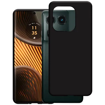 Just in Case TPU Back Cover Schwarz Motorola Edge 50 Ultra