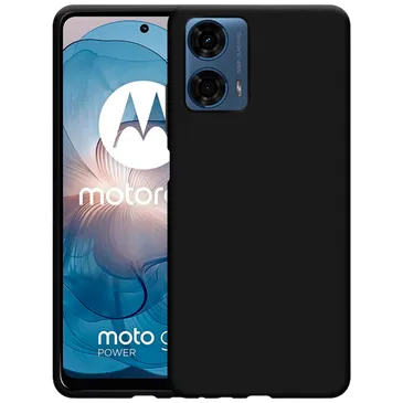 Just in Case TPU Back Cover Schwarz Motorola Moto G04/G04s/G24/G24 Power