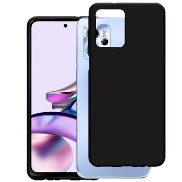 Just in Case TPU Back Cover Schwarz Motorola Moto G13