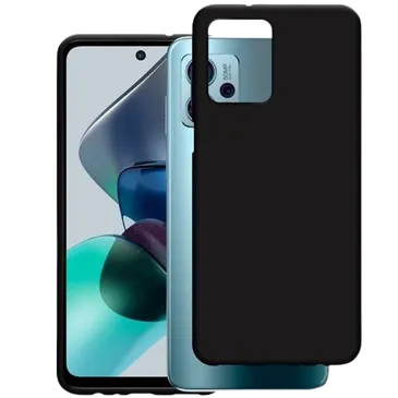 Just in Case TPU Back Cover Schwarz Motorola Moto G23