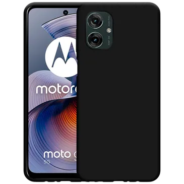 Just in Case TPU Back Cover Schwarz Motorola Moto G55