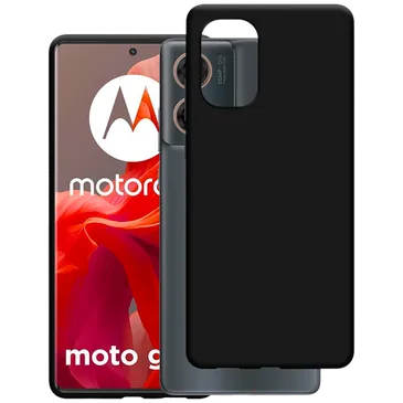 Just in Case TPU Back Cover Schwarz Motorola Moto G85