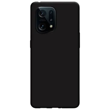 Just in Case TPU Back Cover Schwarz Oppo Find X5