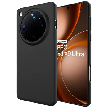 Just in Case TPU Back Cover Schwarz OPPO Find X9 Ultra
