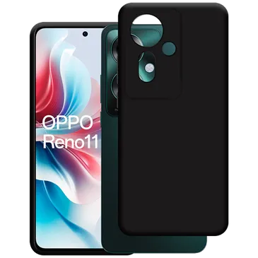 Just in Case TPU Back Cover Schwarz OPPO Reno11 F 5G