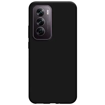 Just in Case TPU Back Cover Schwarz OPPO Reno12 Pro