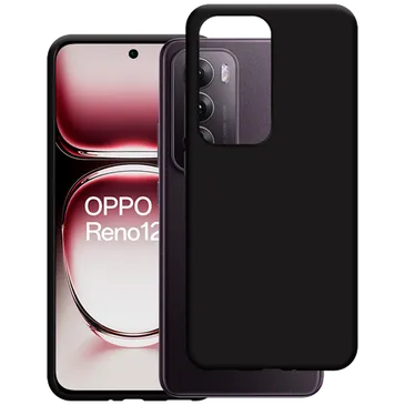Just in Case TPU Back Cover Schwarz OPPO Reno12