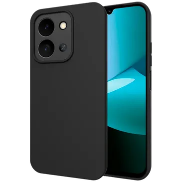 Just in Case TPU Back Cover Schwarz POCO C85