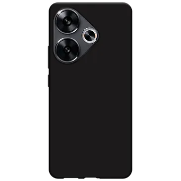 Just in Case TPU Back Cover Schwarz Poco F6