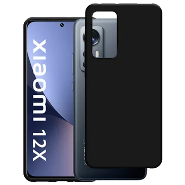 Just in Case TPU Back Cover Schwarz Xiaomi 12/12X
