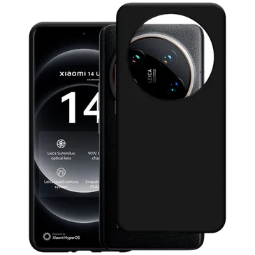 Just in Case TPU Back Cover Schwarz Xiaomi 14 Ultra