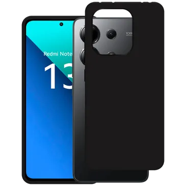 Just in Case TPU Back Cover Schwarz Xiaomi Redmi Note 13 4G