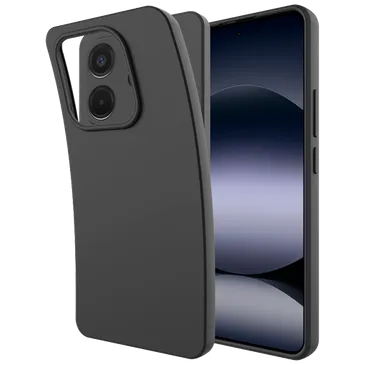 Just in Case TPU Back Cover Schwarz Xiaomi Redmi Note 14 5G