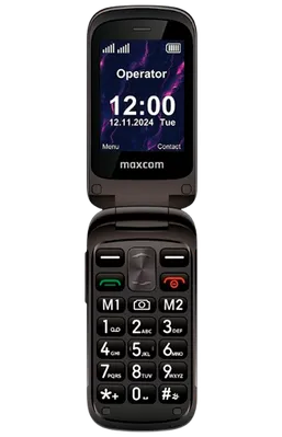 Maxcom Comfort MM834 4G Schwarz