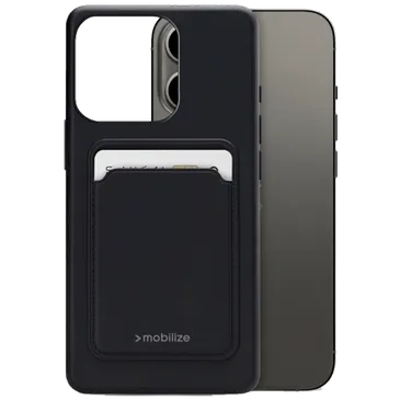Mobilize Cardcase TPU Back Cover Schwarz Apple iPhone 13 Pro