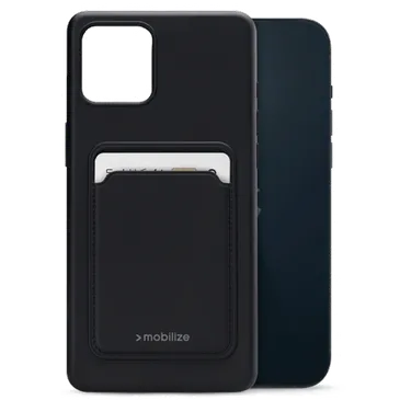 Mobilize Cardcase TPU Back Cover Schwarz Apple iPhone 14 Plus